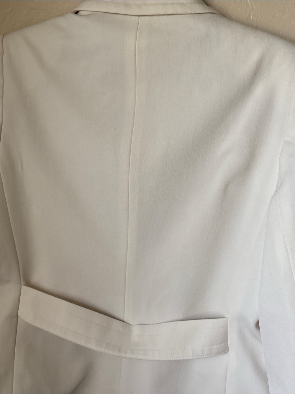 Apostrophe Petite White Single-Button Notch Lapel Blazer - Picture 4 of 7